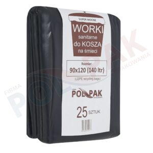 Worki na śmieci 90/120 – 140 litrowe