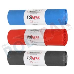 Worki na śmieci 50/60 – 30/35 litrowe